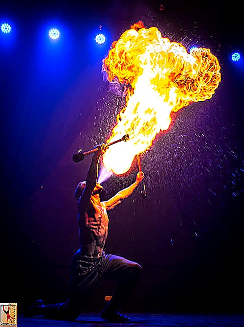 Circus Performers for Kids Parties performing at a kids birthday party in Nairobi