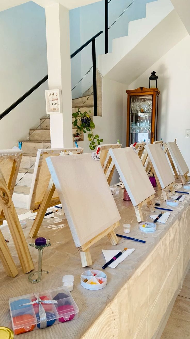 Canvas Painting Activity for Hire for a kids birthday party in Nairobi - view 4