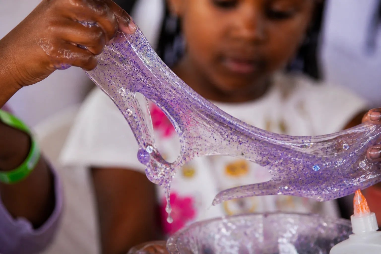 Slime Making for a kids birthday party in Nairobi