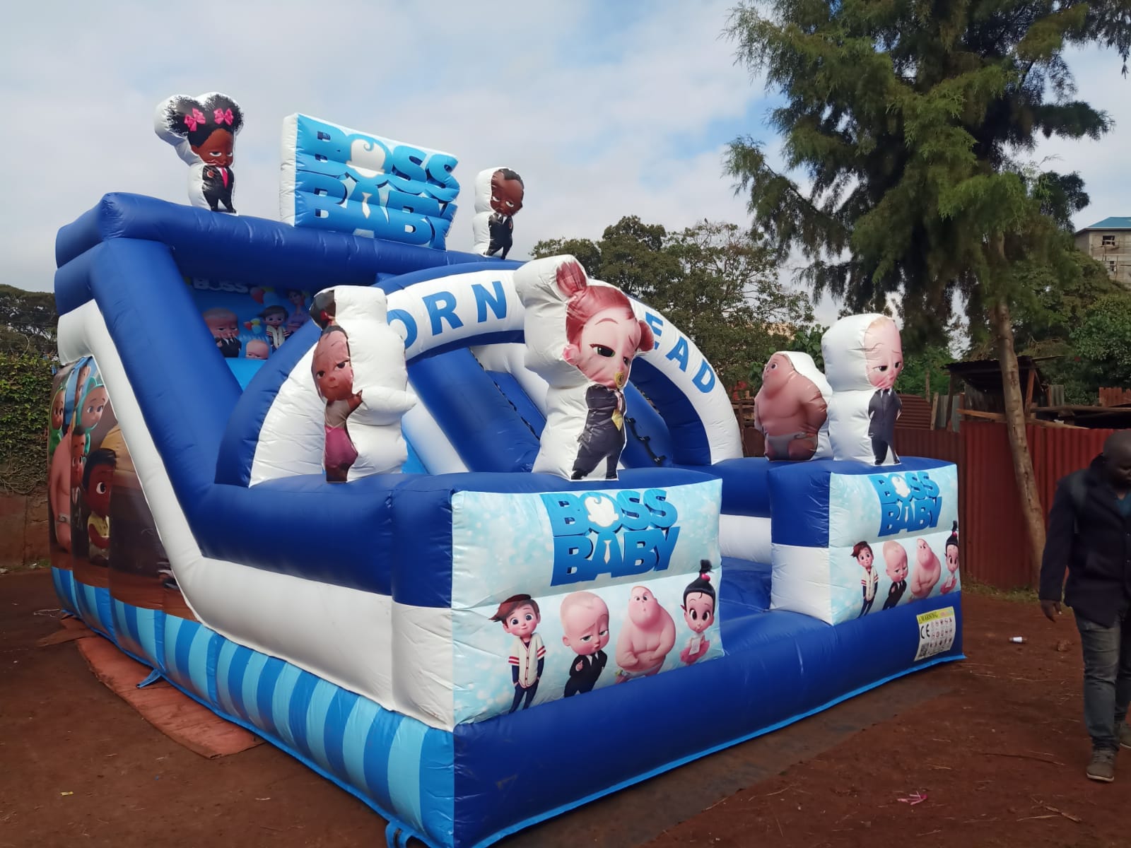 Boss Baby Bouncy Castle for Hire
