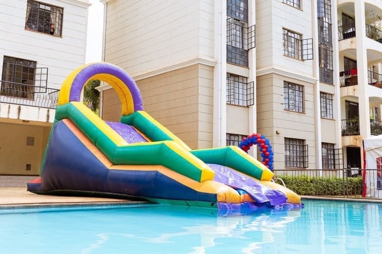 Water slides activities for kids near me 