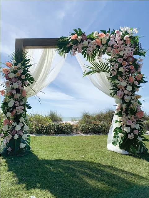Floral Balloon Entrance Arch for Hire - view 4