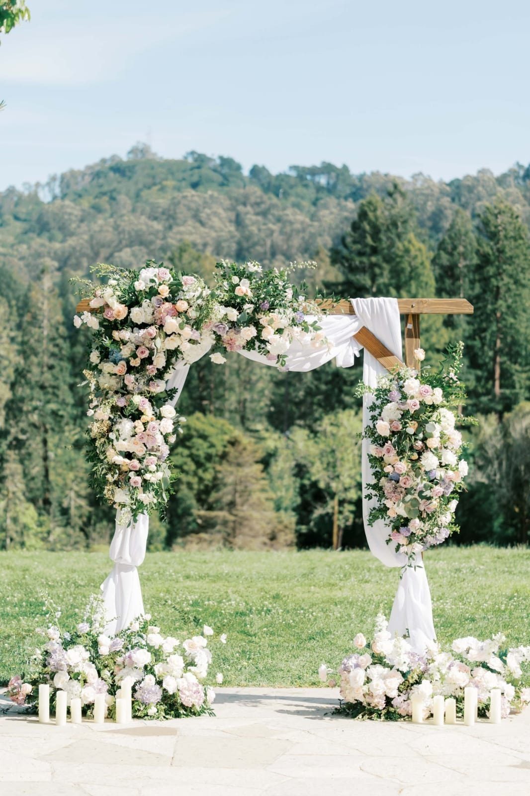 Floral Balloon Entrance Arch for Hire - view 5
