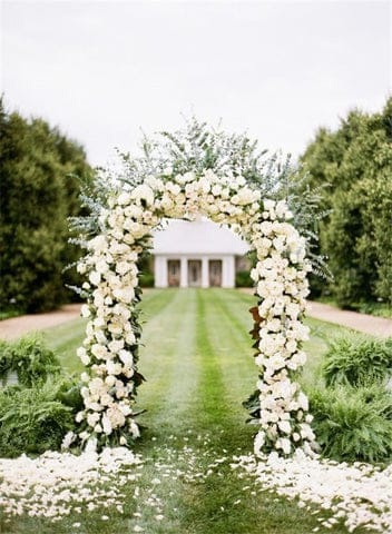 Floral Balloon Entrance Arch for Hire - view 7