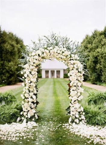 Floral Balloon Entrance Arch for Hire - view 8