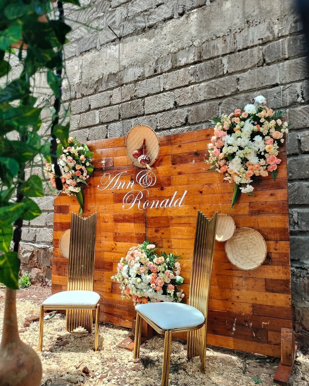 Premium 4×4m Rustic Balloon Backdrop & Photo Wall for Hire - view 3