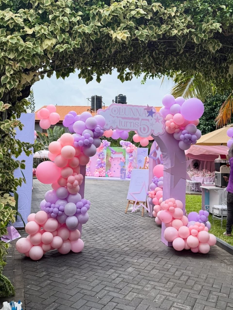 Themed Character Balloon Arch — Cocomelon, Spiderman, Frozen & Unicorn for a kids birthday party in Nairobi - view 4