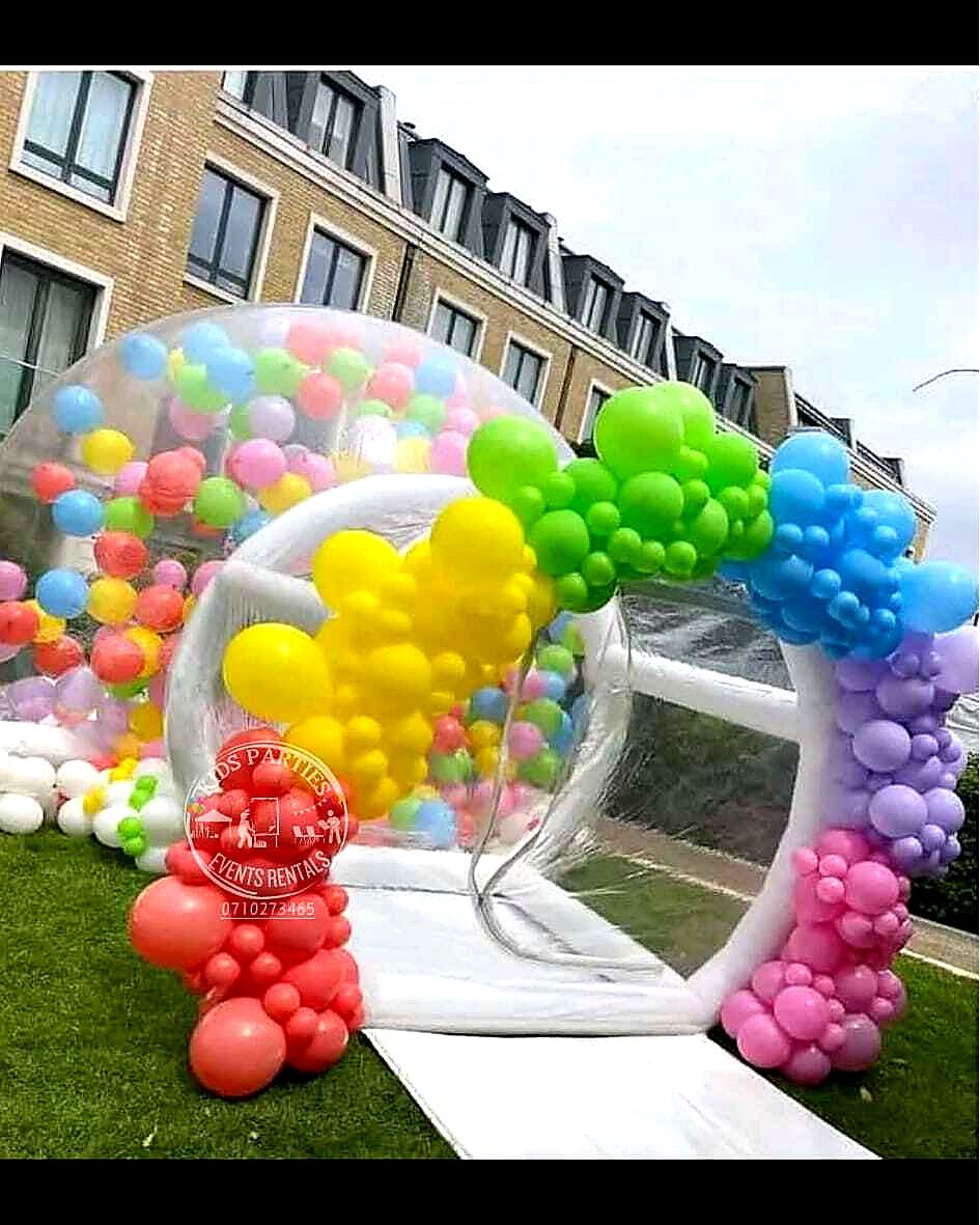 Bubble House for hire at kids birthday party in Nairobi - view 4