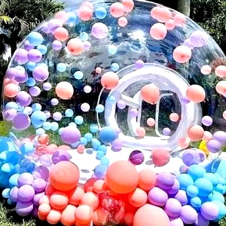 Bubble House for hire at kids birthday party in Nairobi