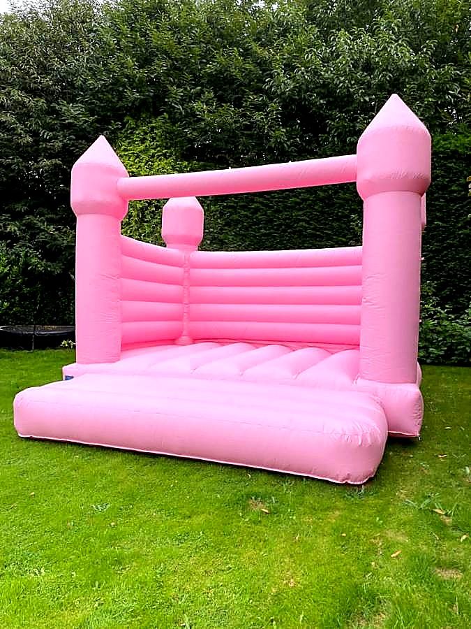 Pink Bouncing Castle for hire at kids birthday party in Nairobi - view 3