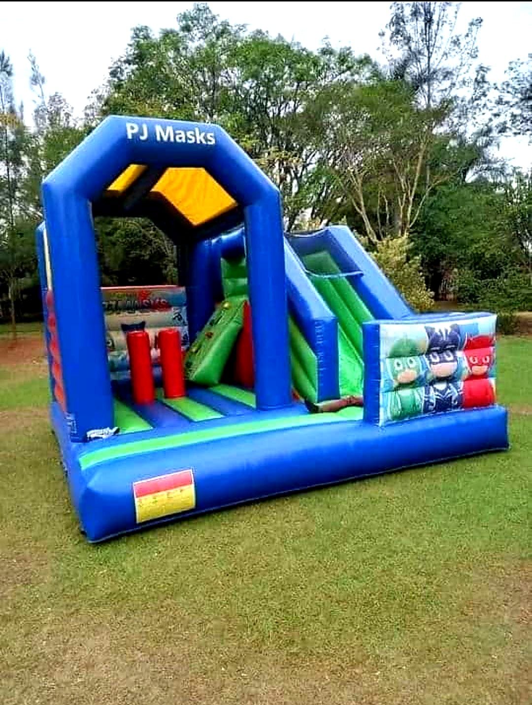 PJ Mask Moonwalk Bounce House for hire at kids birthday party in Nairobi