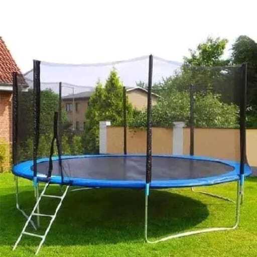 Trampoline for hire at kids birthday party in Nairobi - view 2