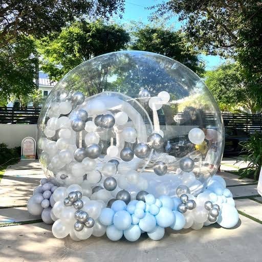Bubble House for Hire for hire at kids birthday party in Nairobi - view 4