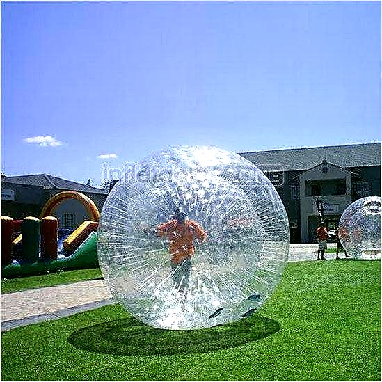 Zorb Ball for hire at kids birthday party in Nairobi - view 2