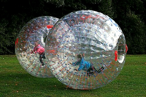 Zorb Ball for hire at kids birthday party in Nairobi