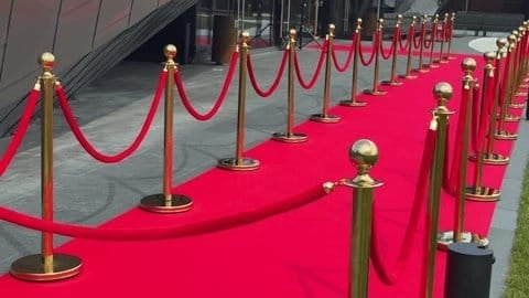 Stanchion Pair + Rope for Hire - view 2