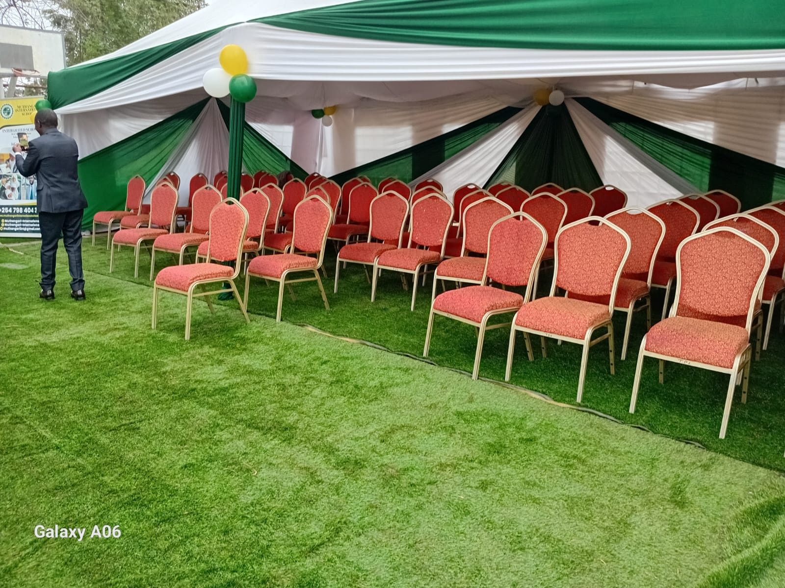 Banquet Chairs for a kids birthday party in Nairobi - view 3