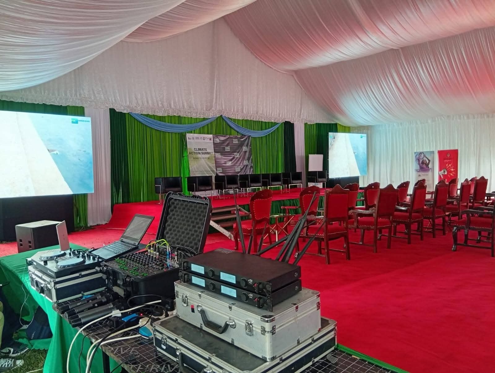 Executive Chairs for a kids birthday party in Nairobi - view 3