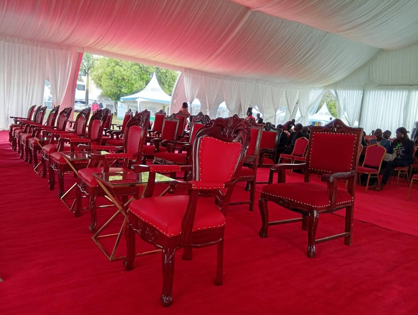 Executive Chairs for a kids birthday party in Nairobi - view 4