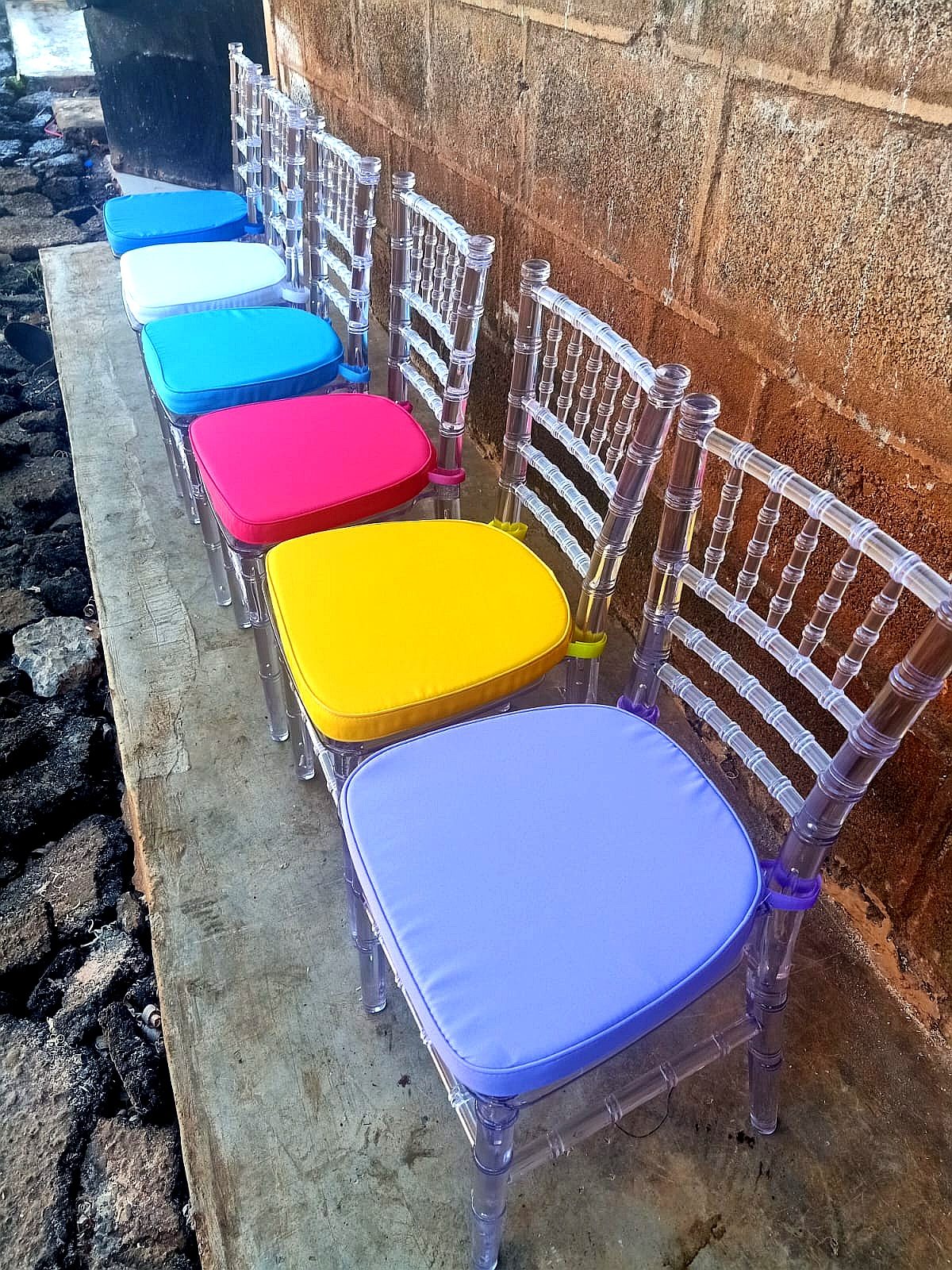 Kids Mini Chiavari Chairs for a kids birthday party in Nairobi - view 15