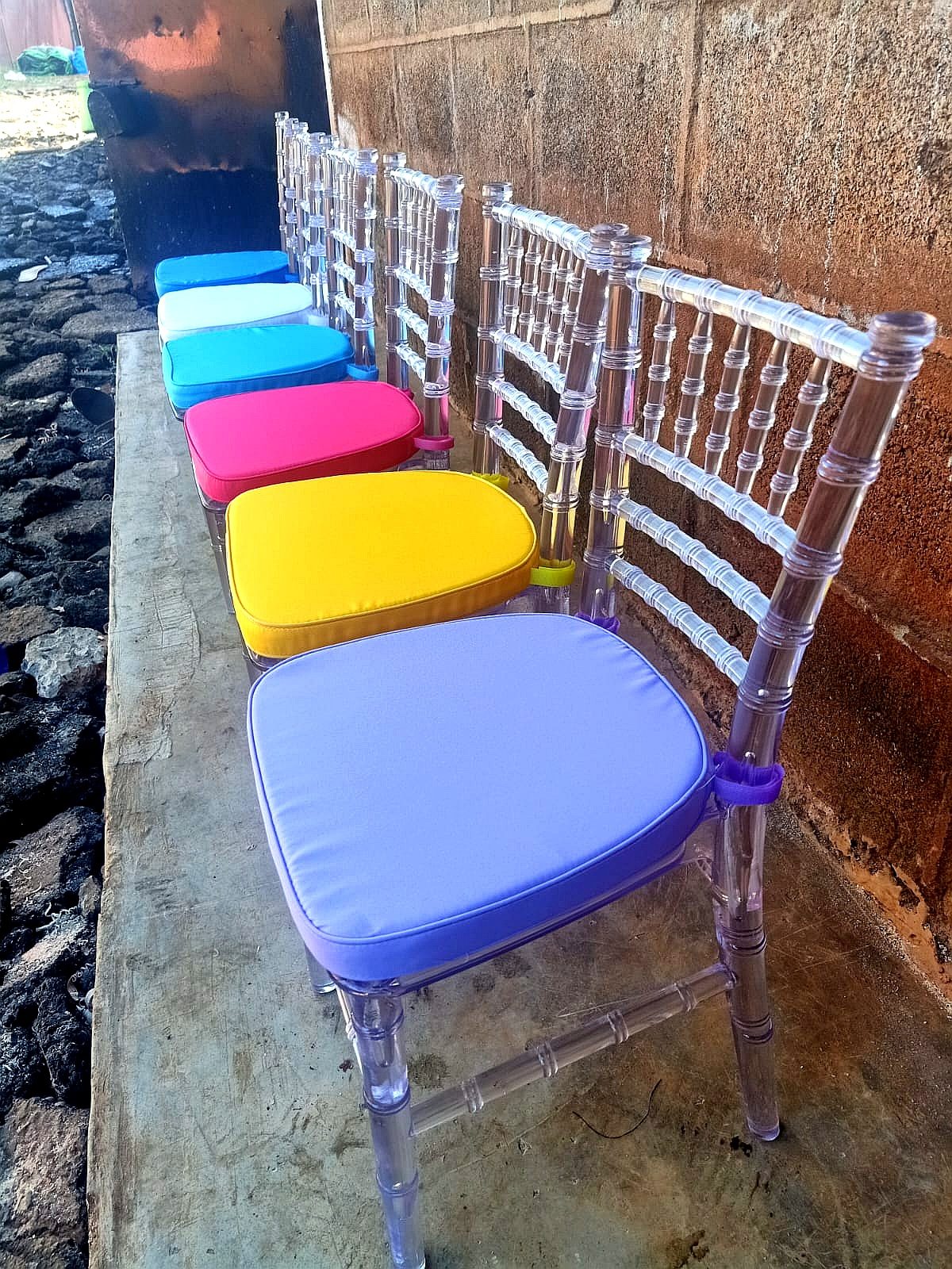 Kids Mini Chiavari Chairs for a kids birthday party in Nairobi - view 10