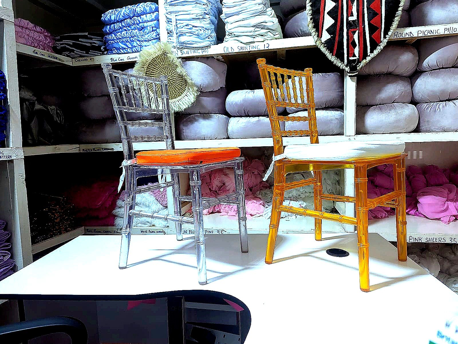 Kids Mini Chiavari Chairs for a kids birthday party in Nairobi