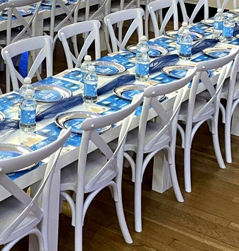 Kids Mini Crossback Chairs for a kids birthday party in Nairobi - view 6