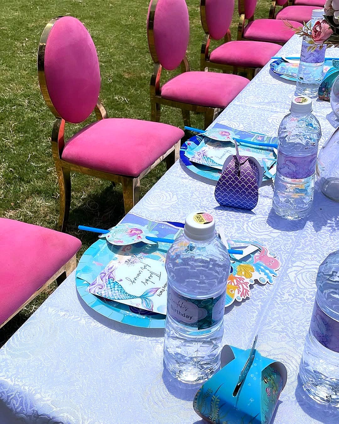 Kids Mini Ella Chairs for a kids birthday party in Nairobi - view 2