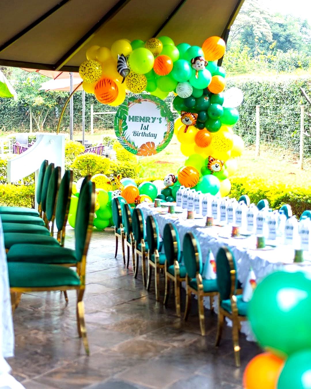 Kids Mini Ella Chairs for a kids birthday party in Nairobi - view 7