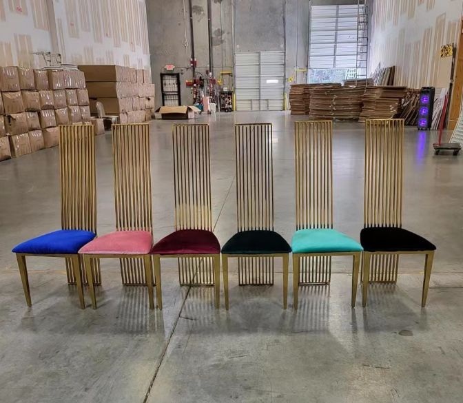 Kids High-Back Chairs for a kids birthday party in Nairobi - view 2