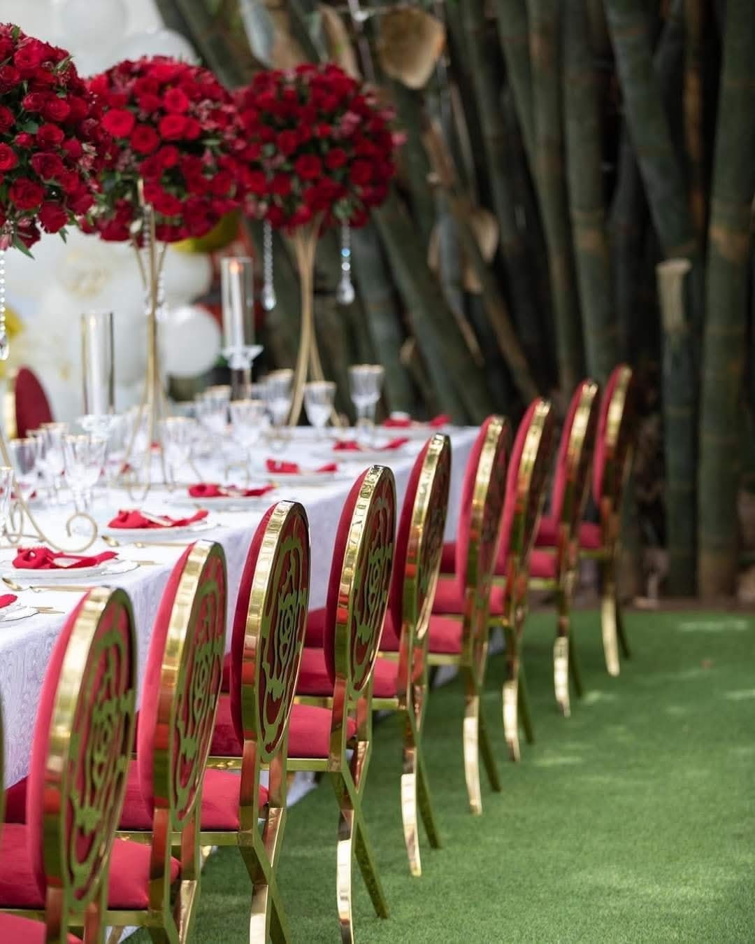 Luxury Ella Chairs for a kids birthday party in Nairobi - view 4