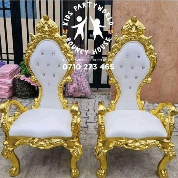 Throne Chairs for a kids birthday party in Nairobi - view 4
