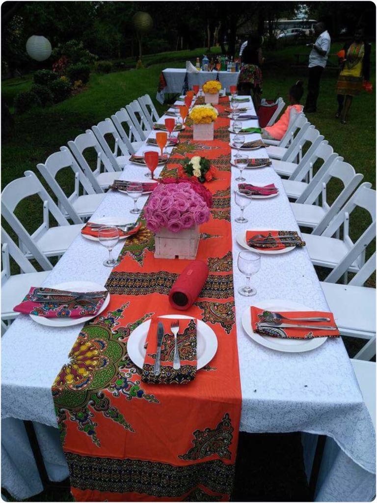 White Foldable Chairs for a kids birthday party in Nairobi - view 3