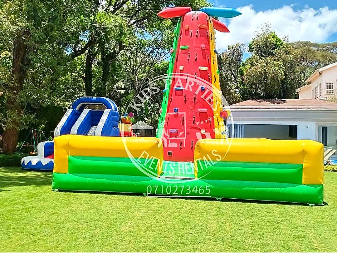 Adventure Climbing Tower for a kids birthday party in Nairobi - view 2