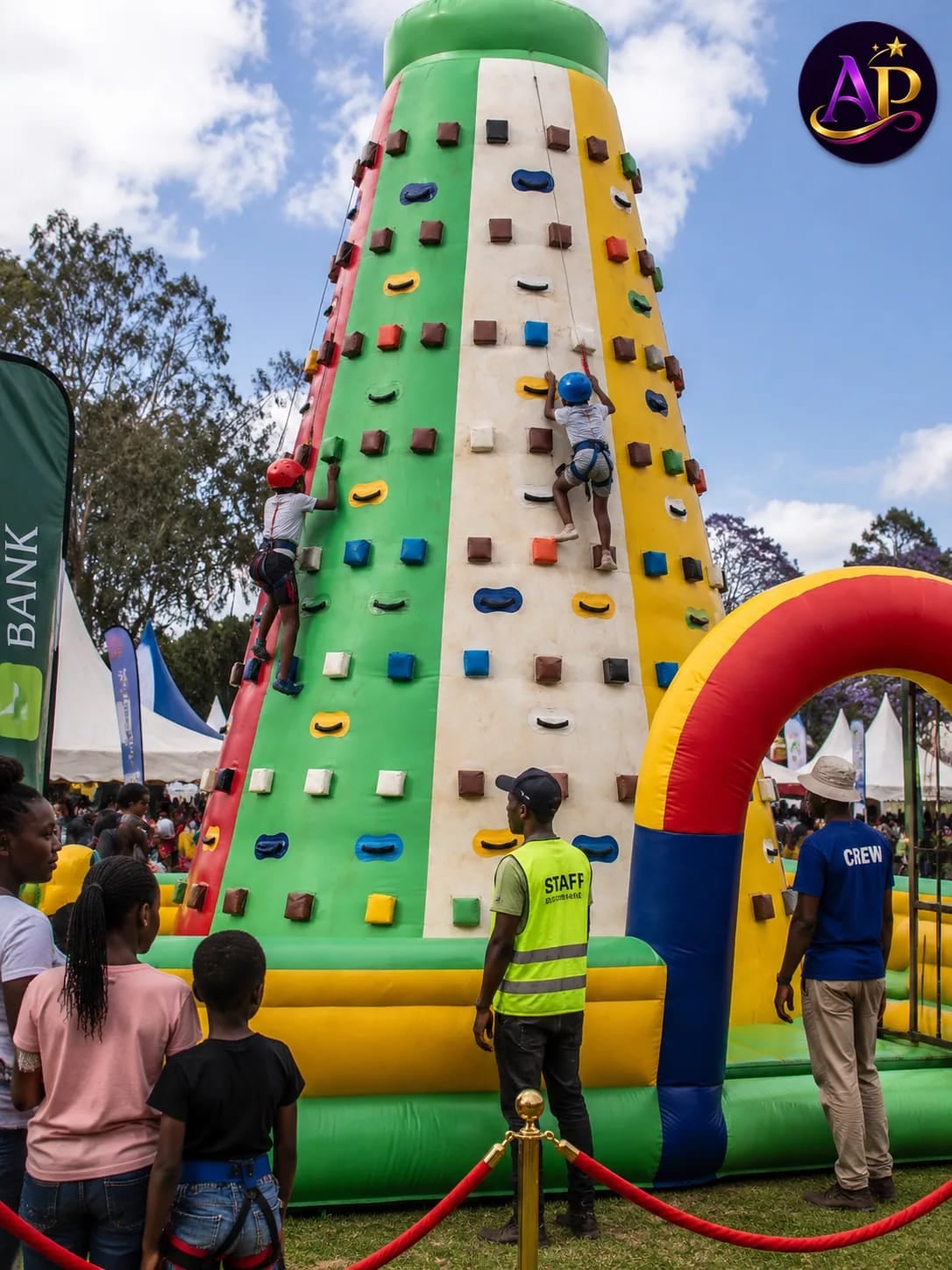 Wall Climbing Tower Bouncy Castle for Hire for a kids birthday party in Nairobi - view 6
