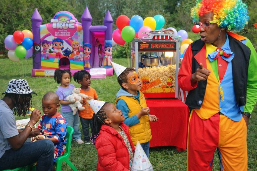Comedy Party Clown (Bambula) for a kids birthday party in Nairobi