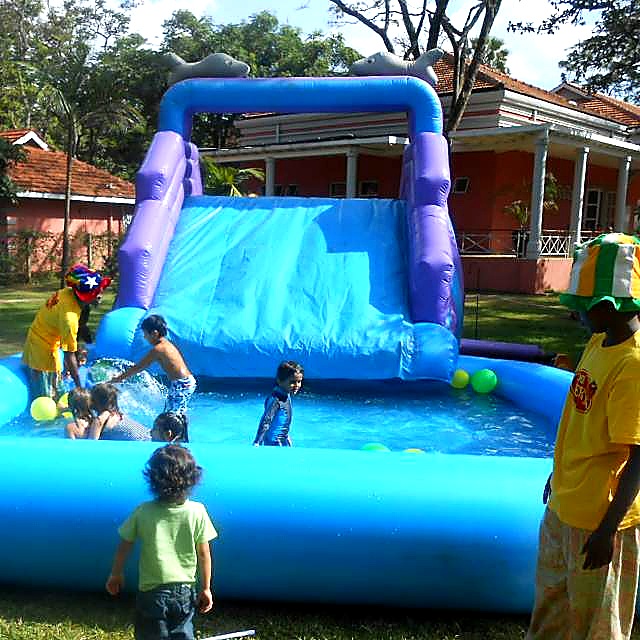 Large Family Splash Pool for a kids pool party in Nairobi - view 2