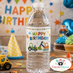 Branded Water Bottles (500ml) for hire — kids party