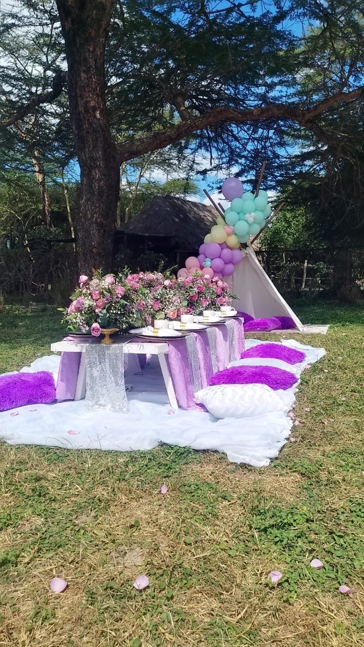 Indoor Teepee Village Sleepover for a kids slumber party in Nairobi - view 4