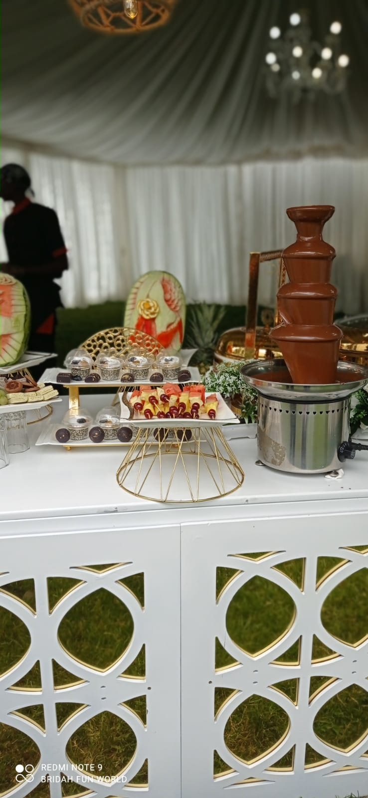 Chocolate Fountain for Hire for hire — kids party