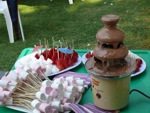 Chocolate Fountain for Hire for a kids birthday party in Nairobi - view 2