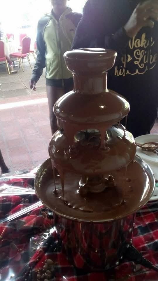 Chocolate Fountain for Hire for a kids birthday party in Nairobi - view 5
