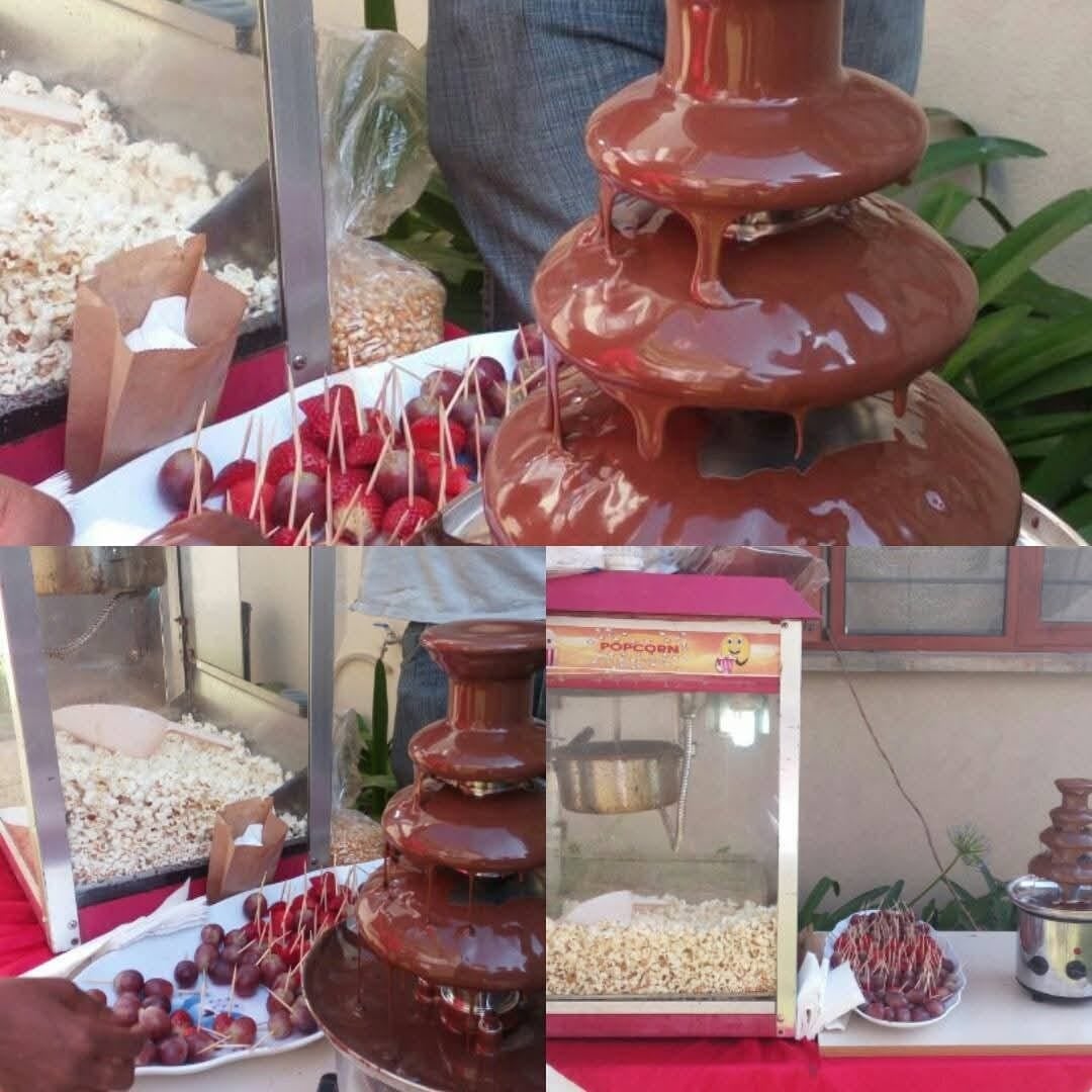 Chocolate Fountain for Hire for a kids birthday party in Nairobi