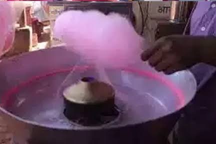 Candy Floss (Cotton Candy) Cart for a kids birthday party in Nairobi - view 5