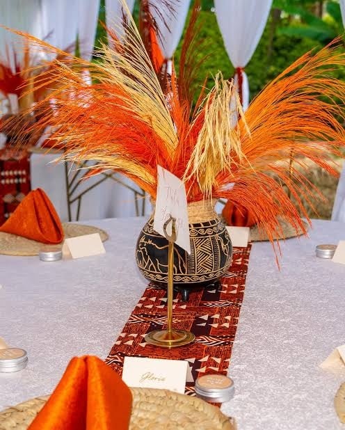 African Themed Centerpiece for Hire - view 2