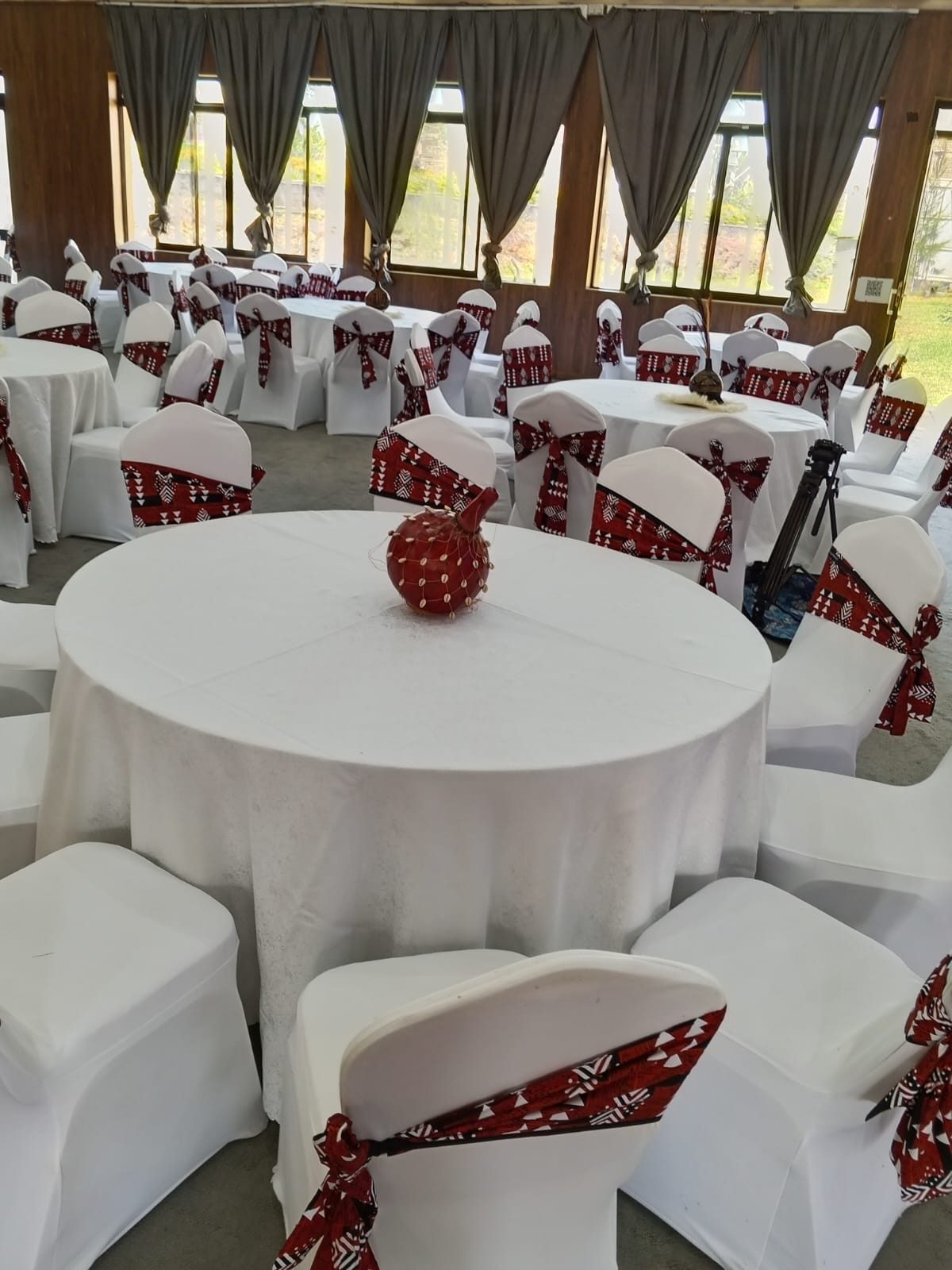 African Themed Dressed Chairs for a kids birthday party in Nairobi