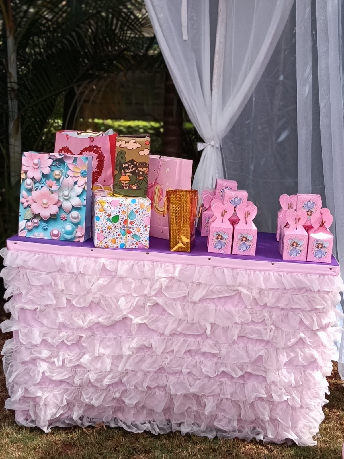 Cake & Treat Table (Dressed for the Birthday) for a kids birthday party in Nairobi - view 2