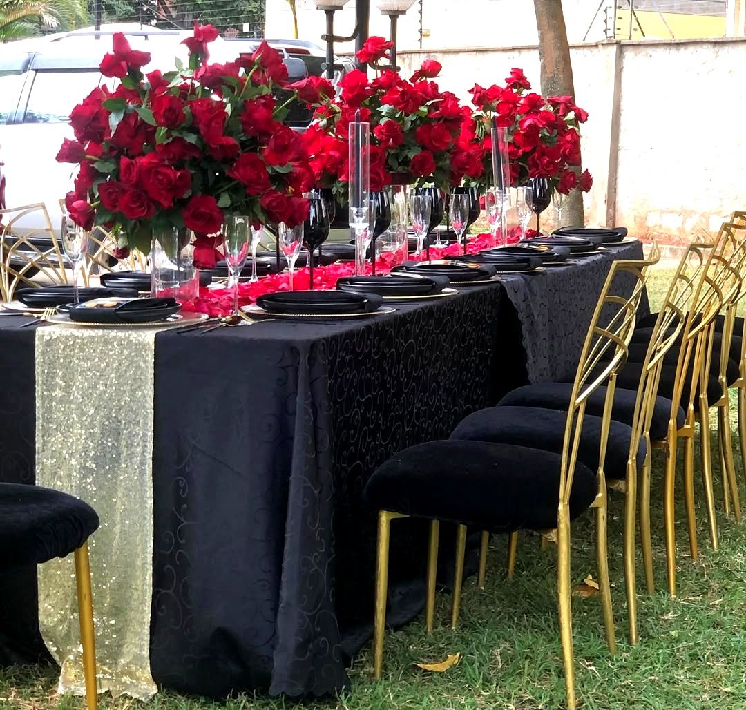 Dressed Wide Rectangular Table for a kids birthday party in Nairobi - view 3