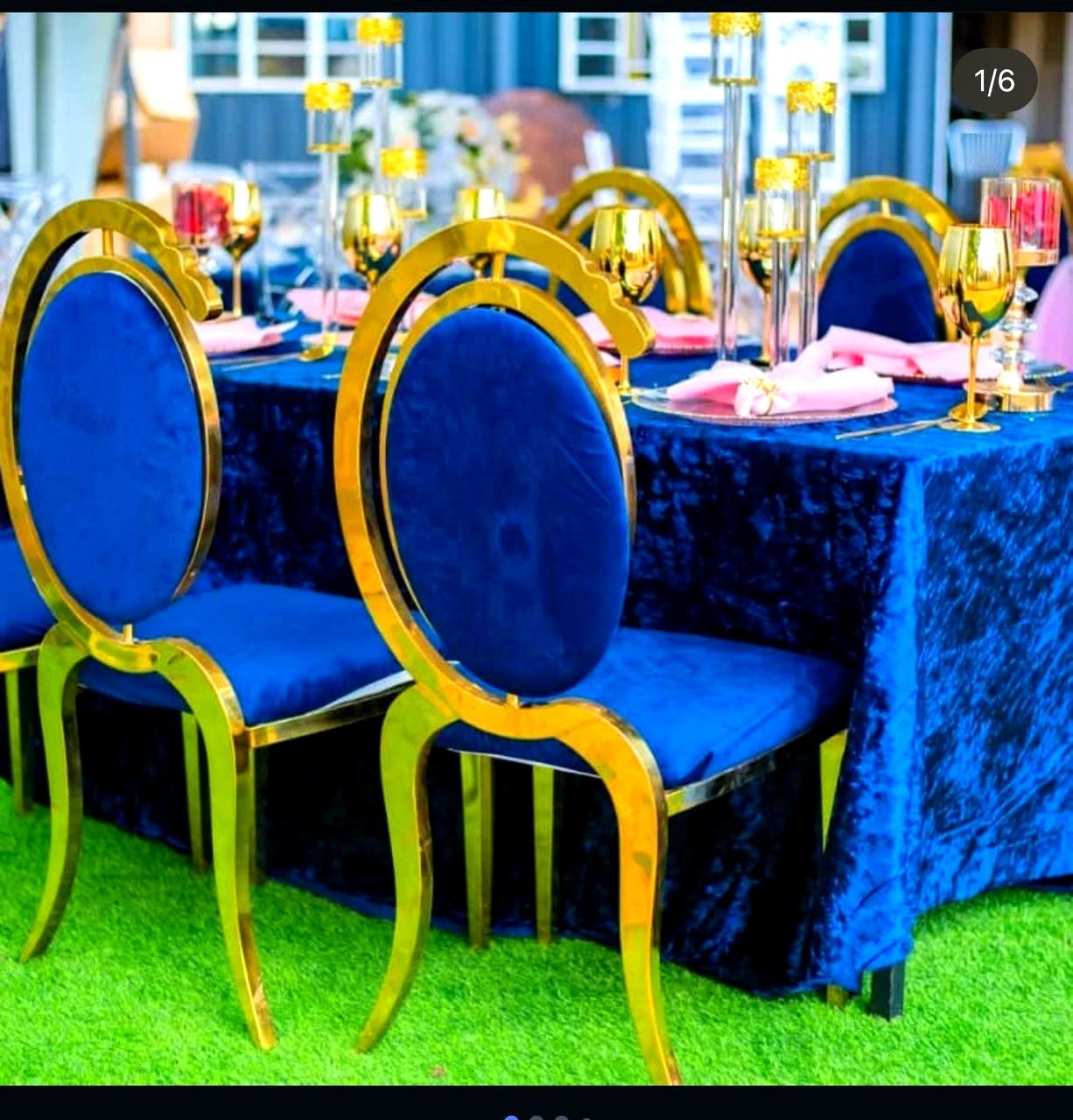 Dressed Wide Rectangular Table for a kids birthday party in Nairobi - view 5