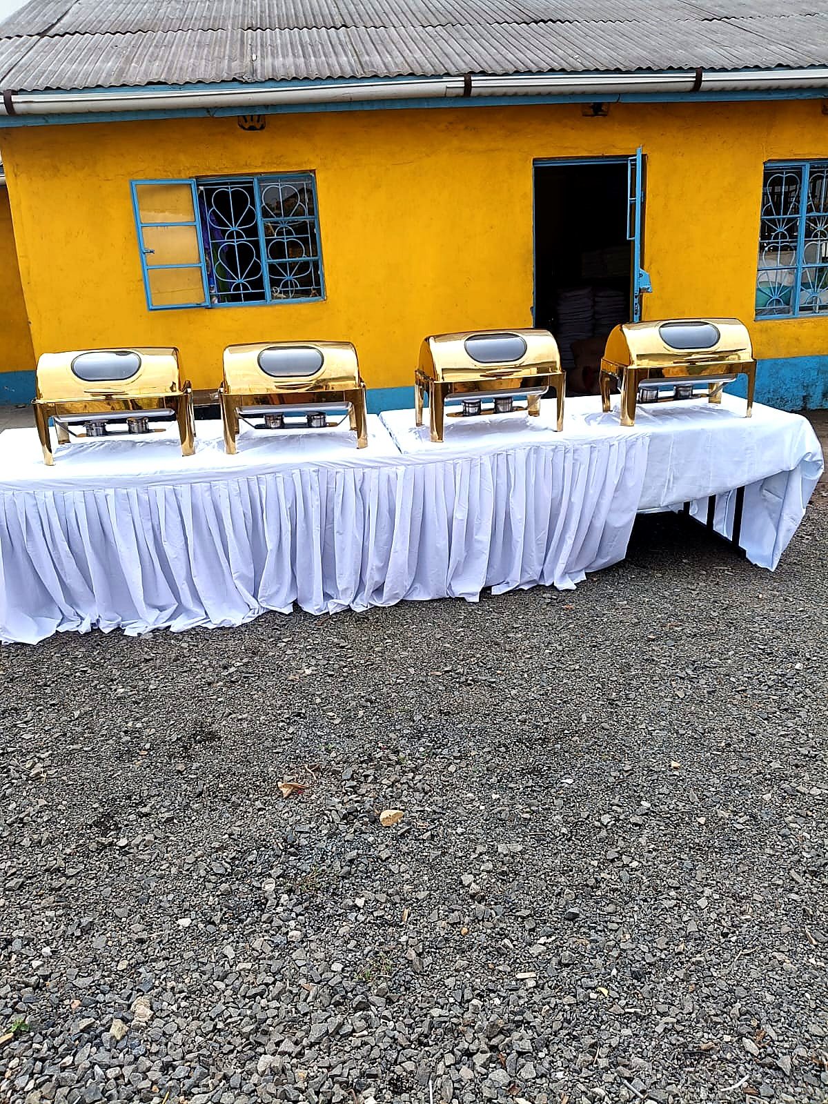 Food/Buffet Serving Table for a kids birthday party in Nairobi